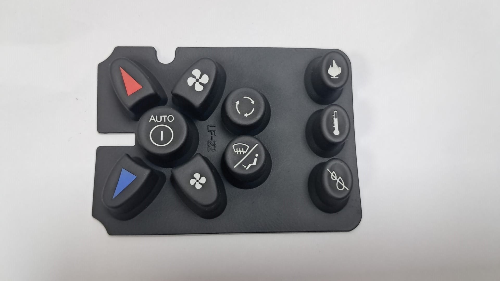 Botonera Caratula Silicona E.confort Izq.